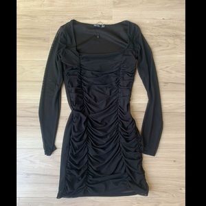 Nasty gal black mini dress